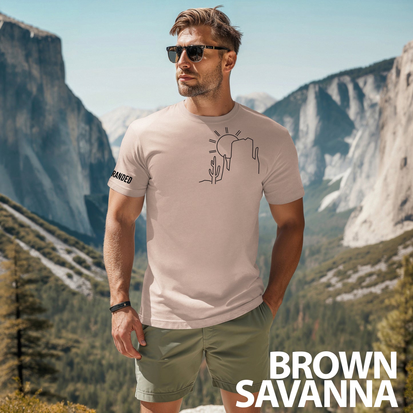 Men's Desert Mountain Tshirt