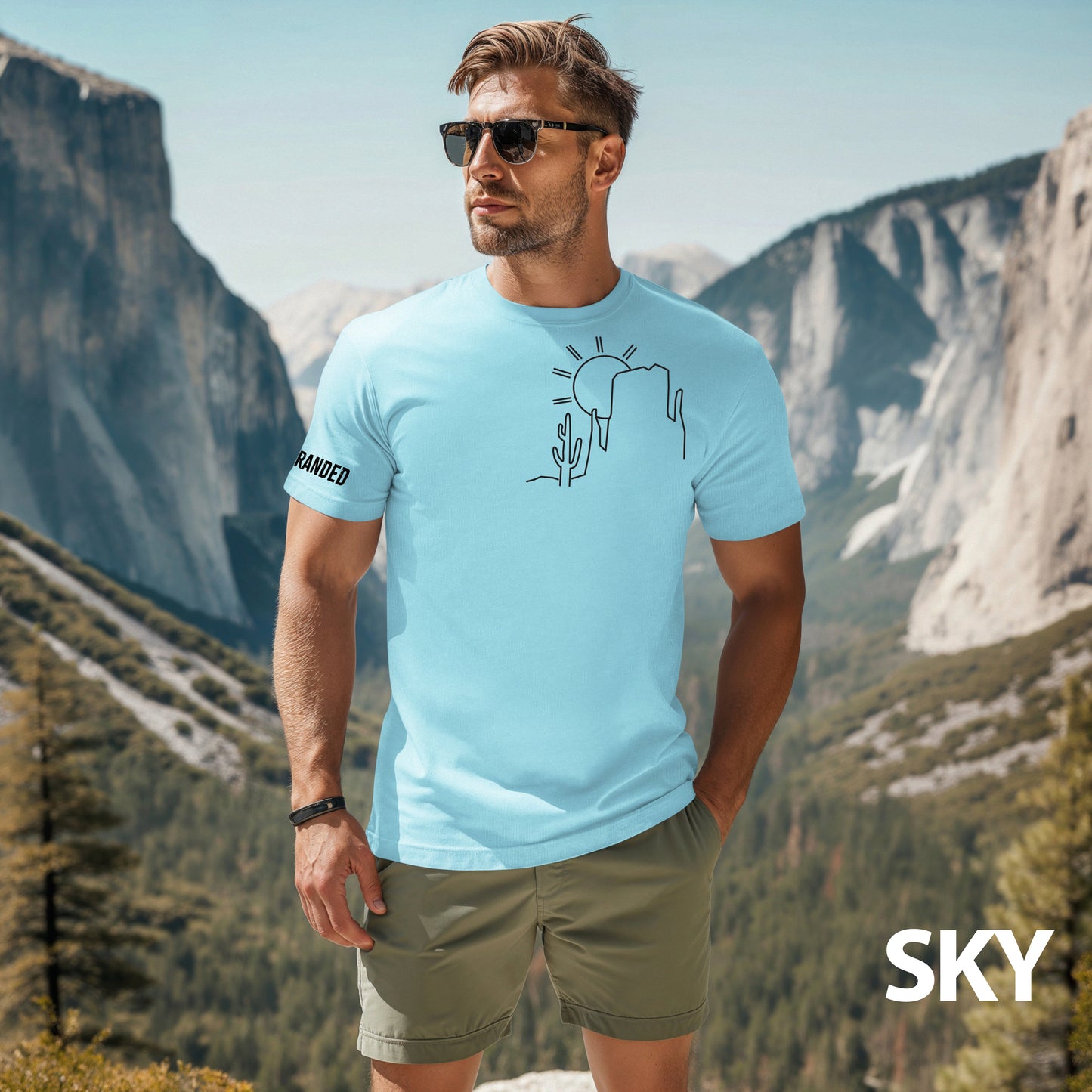 Men's Desert Mountain Tshirt