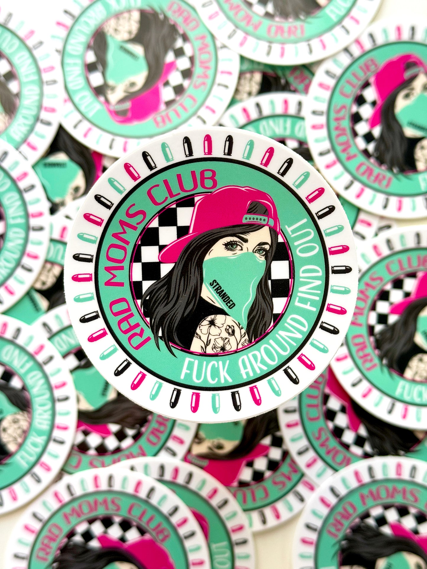 Rad Moms Club - FAFO Sticker
