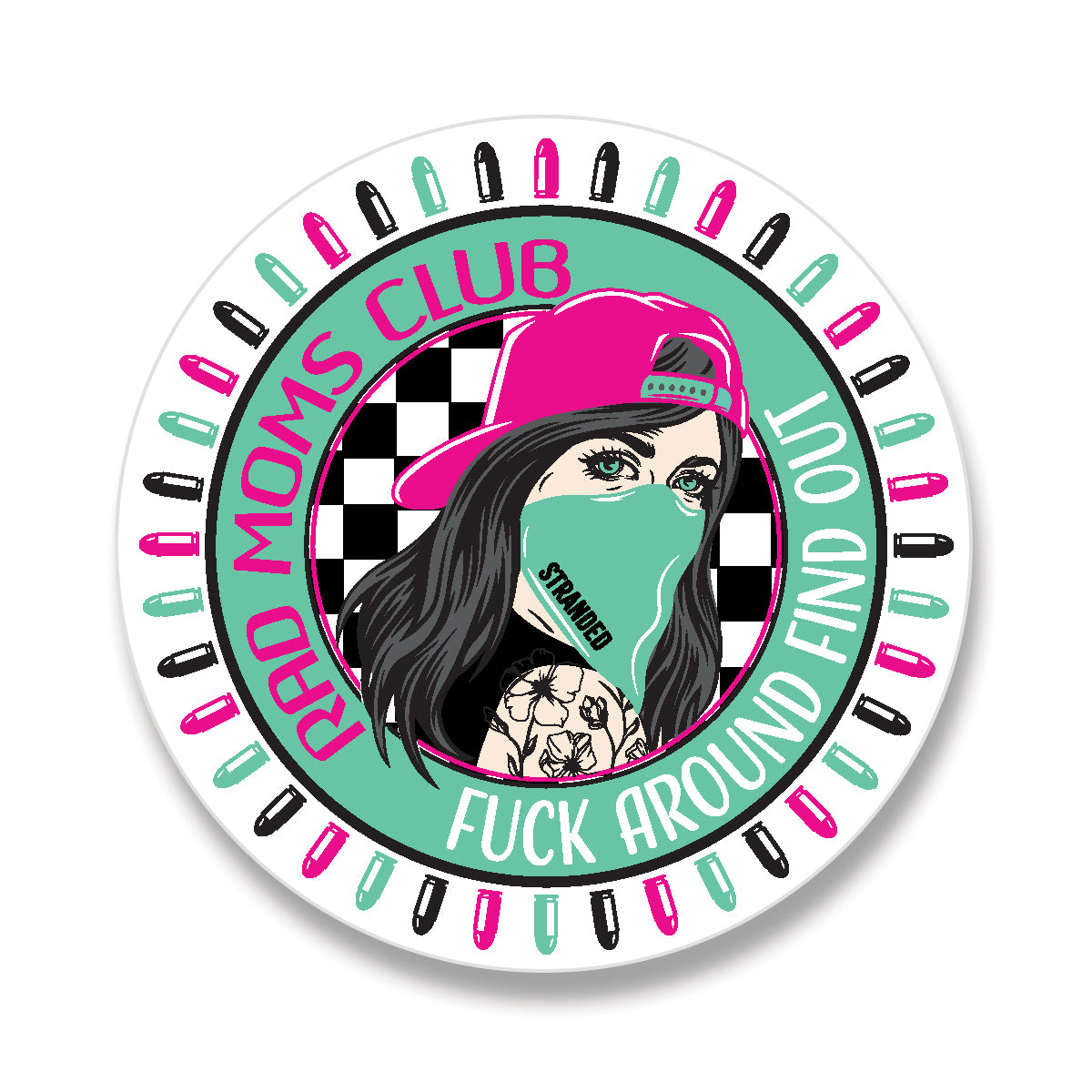 Rad Moms Club - FAFO Sticker