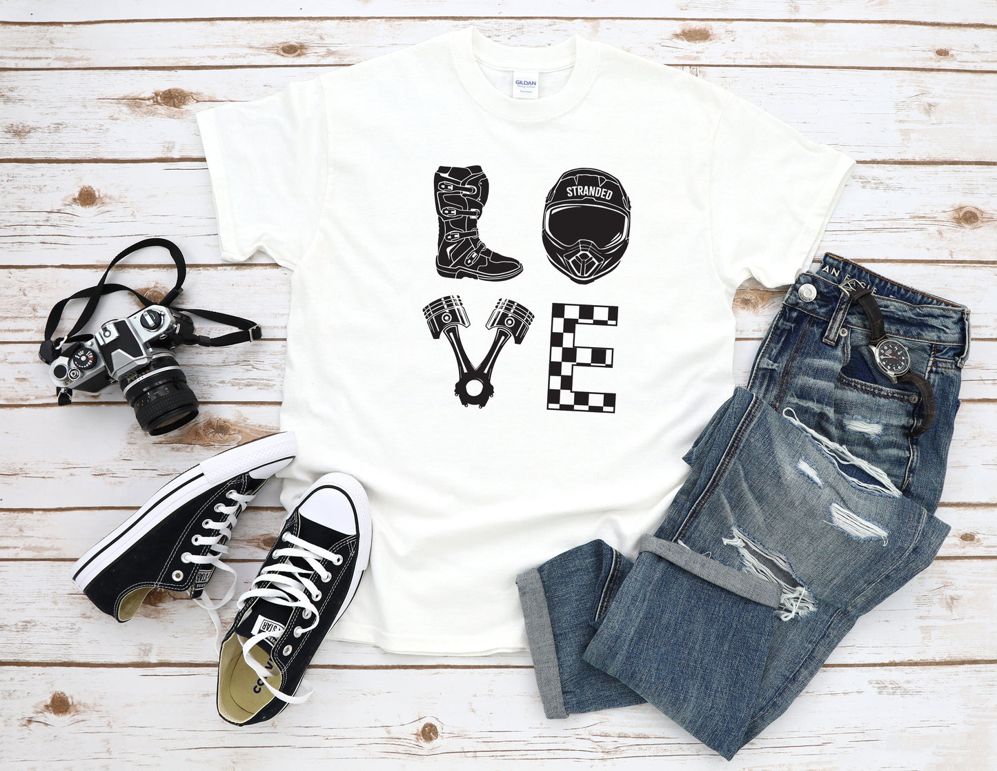 Men's "Love Dirt Bikes" Tshirt
