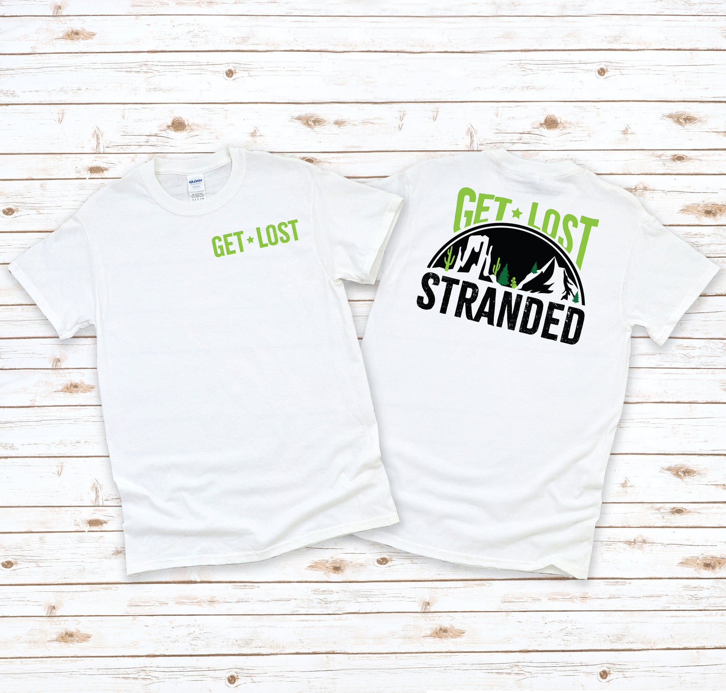 Get Lost Tshirt in White