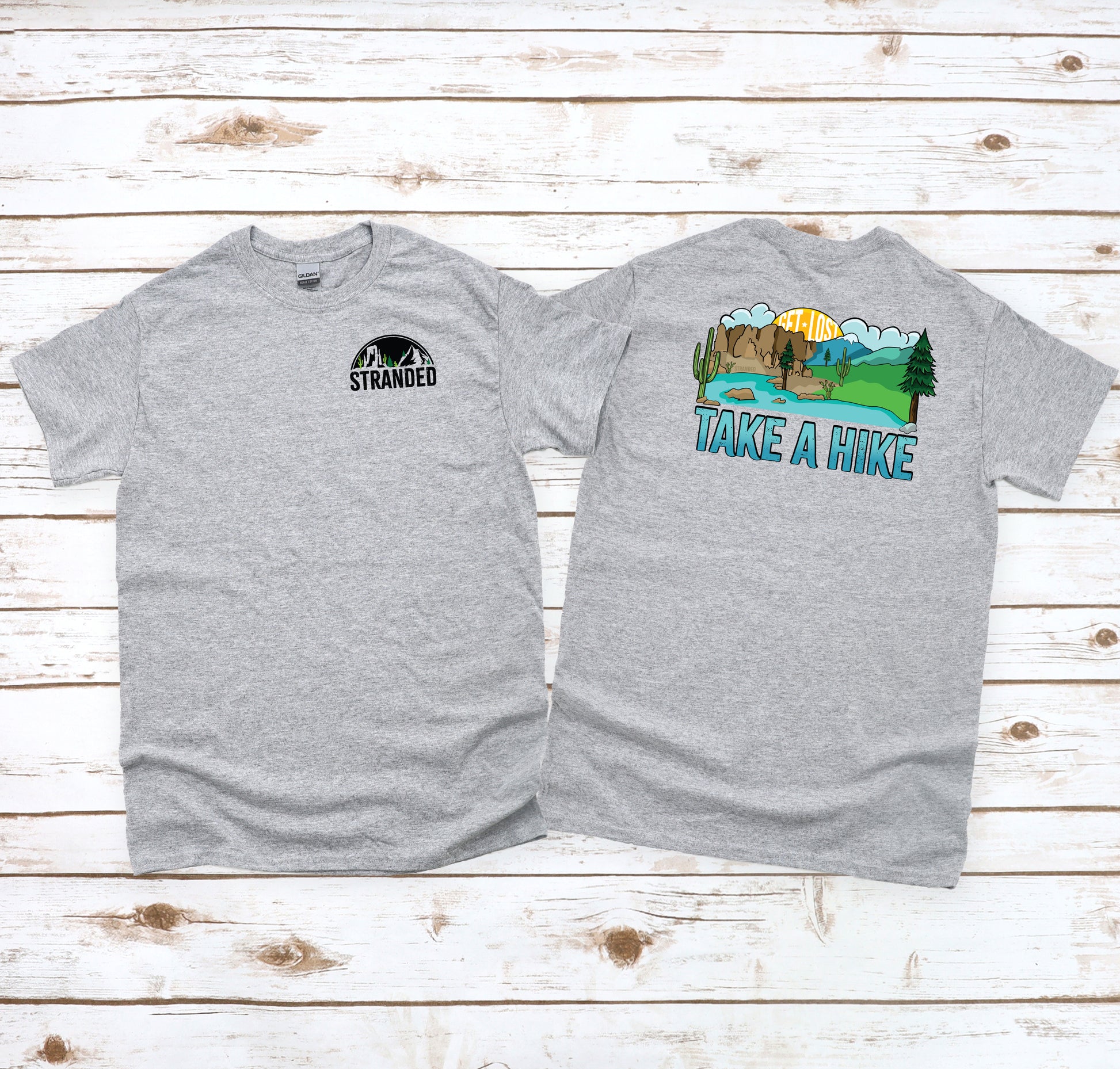 Mens Take a Hike tshirt