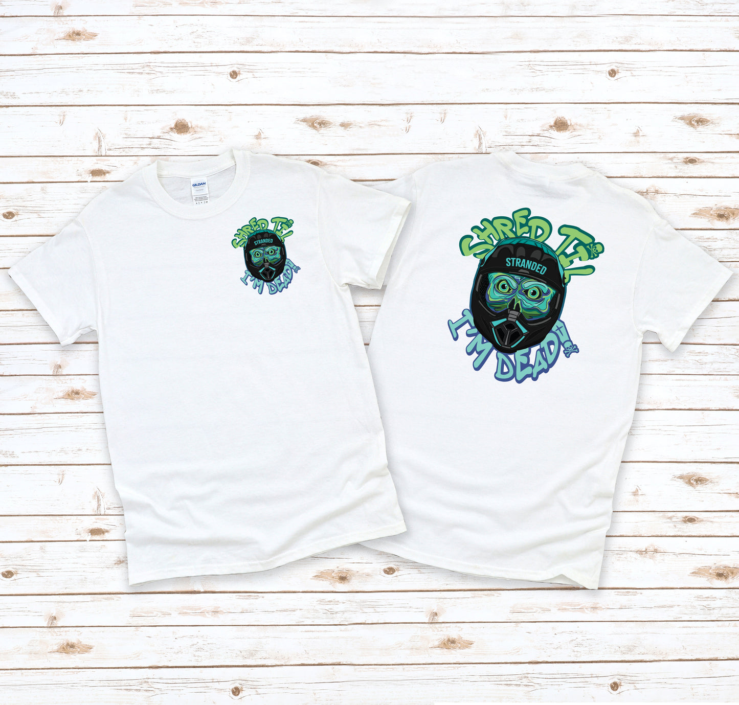 Men's Shred Til I'm Dead Tshirt