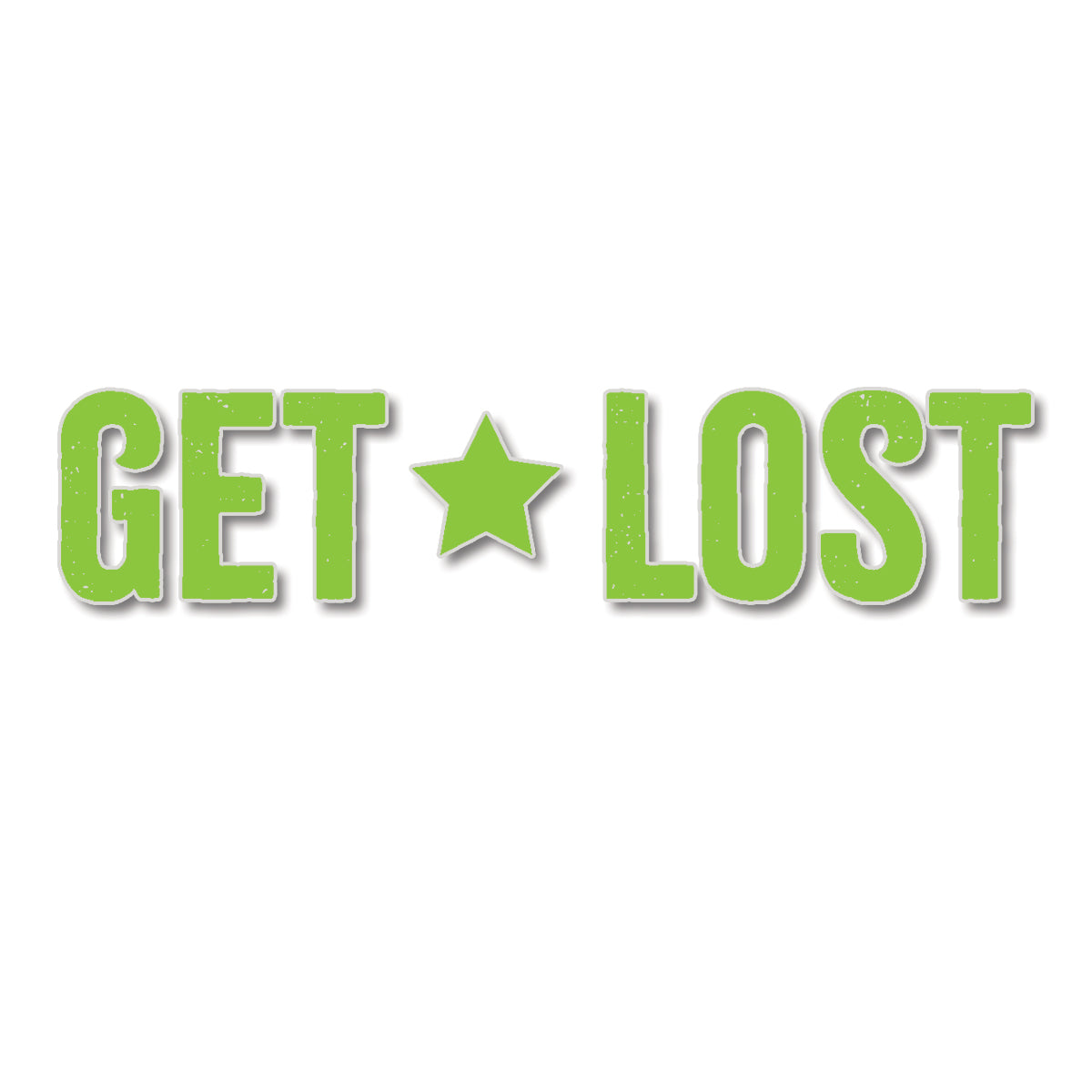 Get Lost Sticker