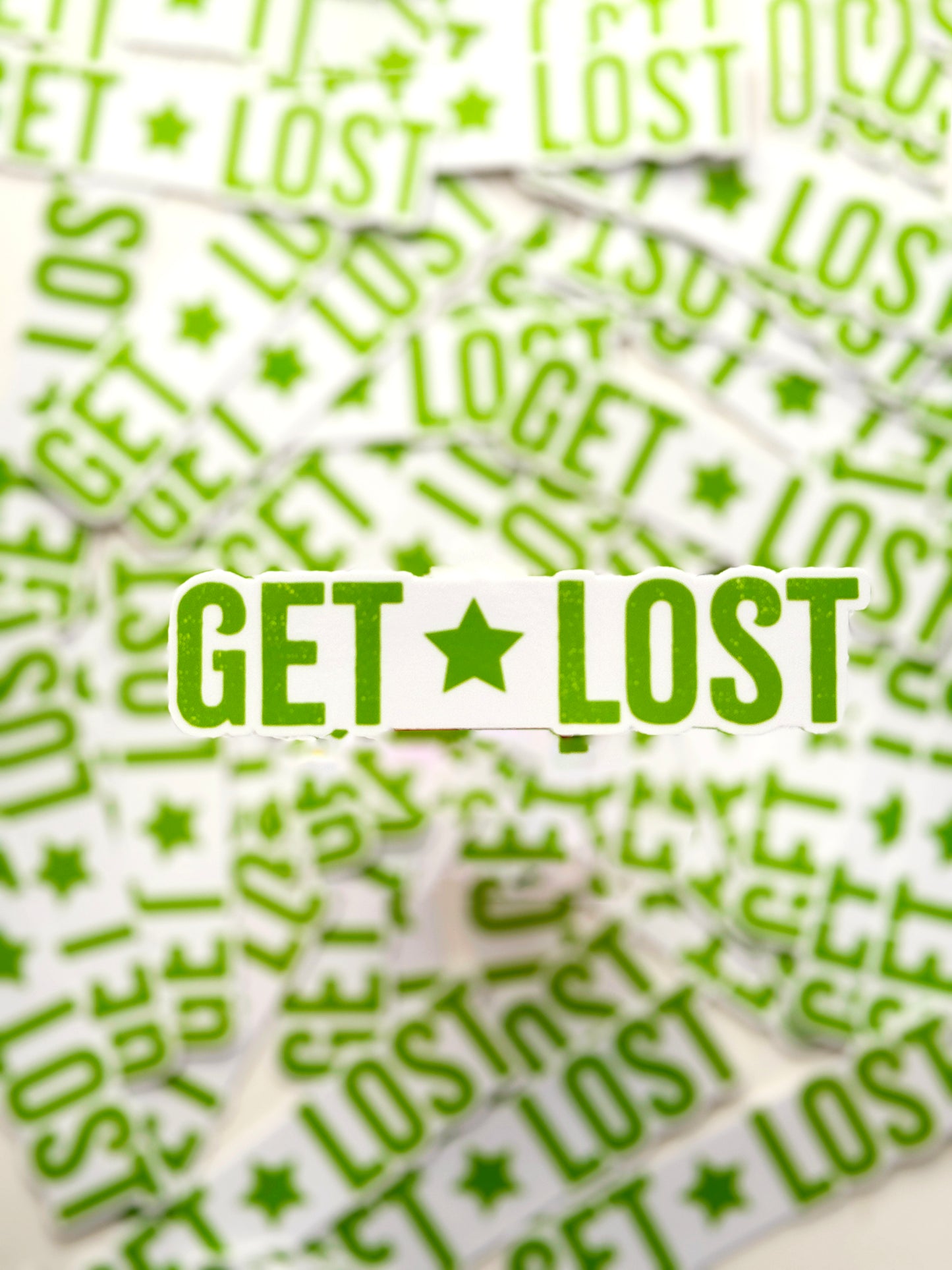 Get Lost Sticker