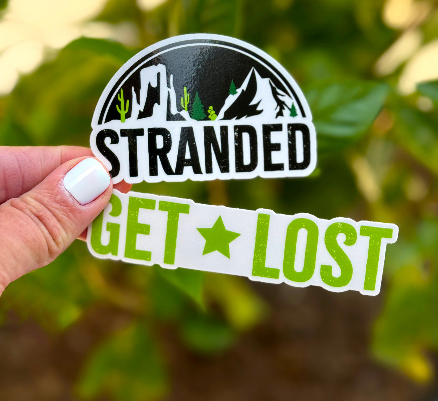 Stranded Sticker