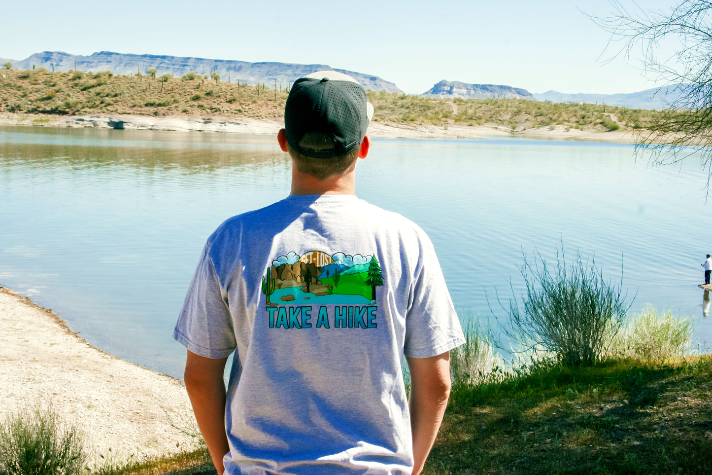 Arizona, Mens Take a Hike tshirt