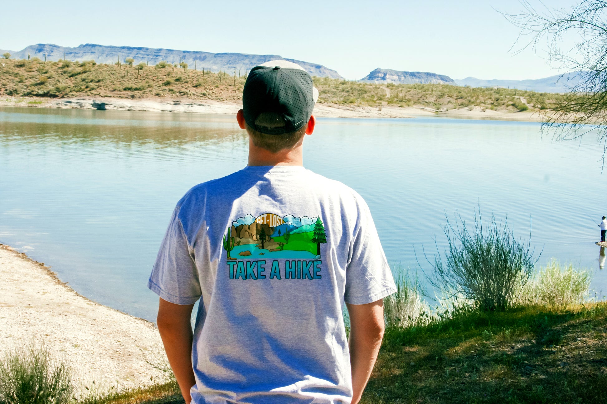 Arizona, Mens Take a Hike tshirt