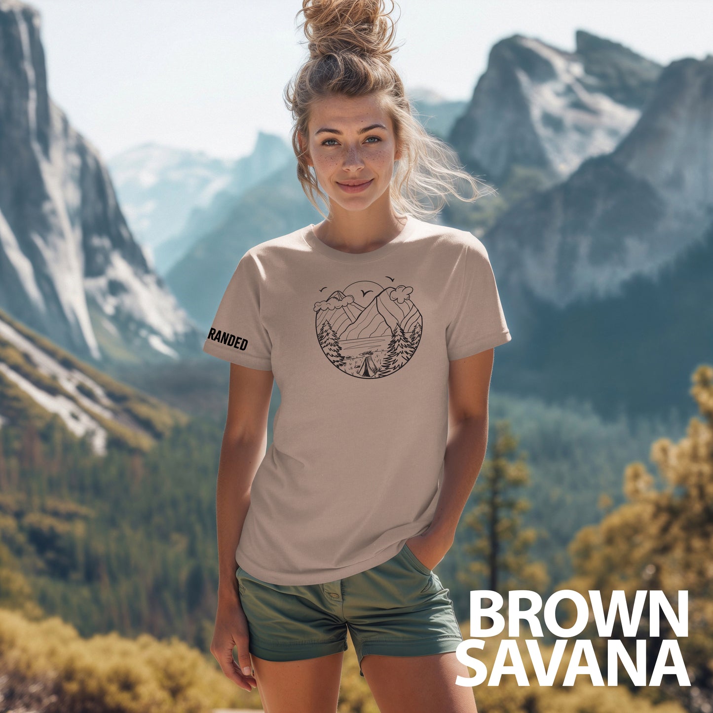 Women's Mountain Camp Tshirt
