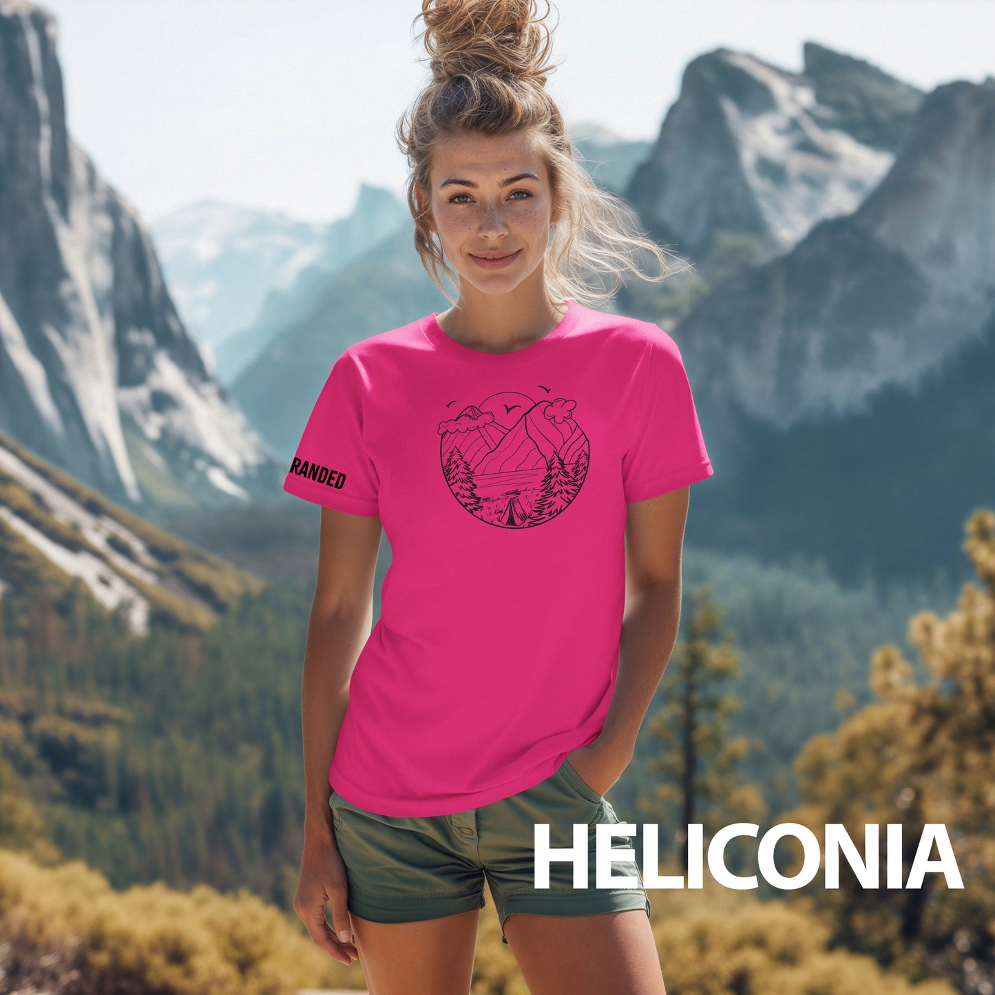 Women's Mountain Camp Tshirt