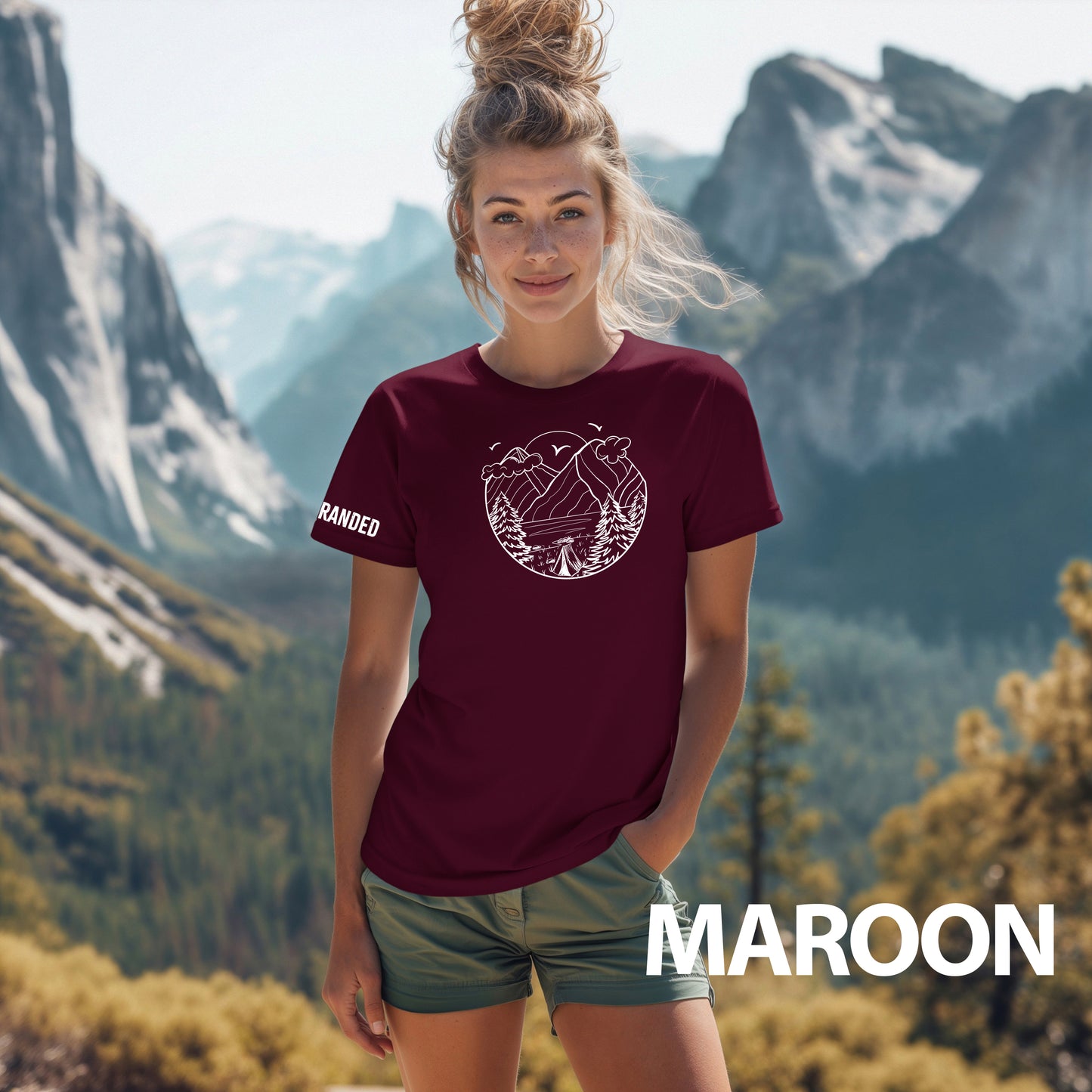 Women's Mountain Camp Tshirt
