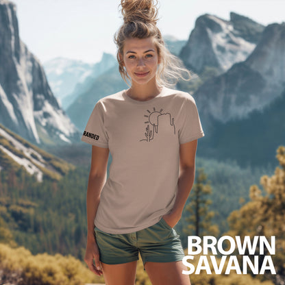 Women's Desert Mountain Tshirt