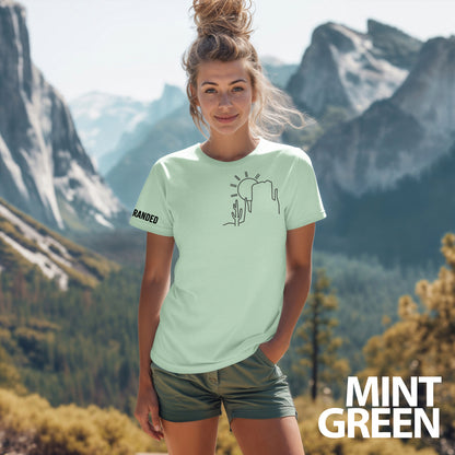 Women's Desert Mountain Tshirt