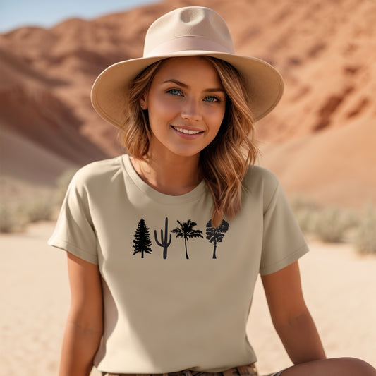 Women's Happy Trees Tshirt