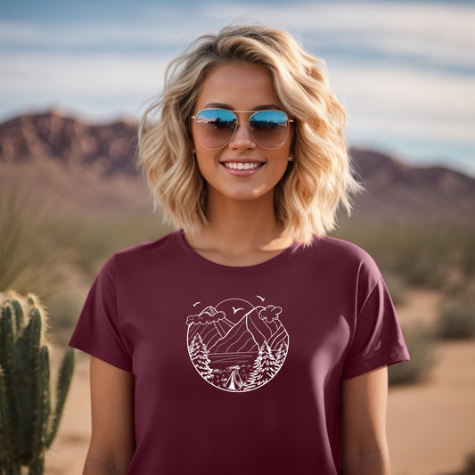 Women's Mountain Camp Tshirt